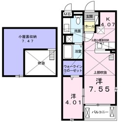 アルバーダ　トレスの物件間取画像